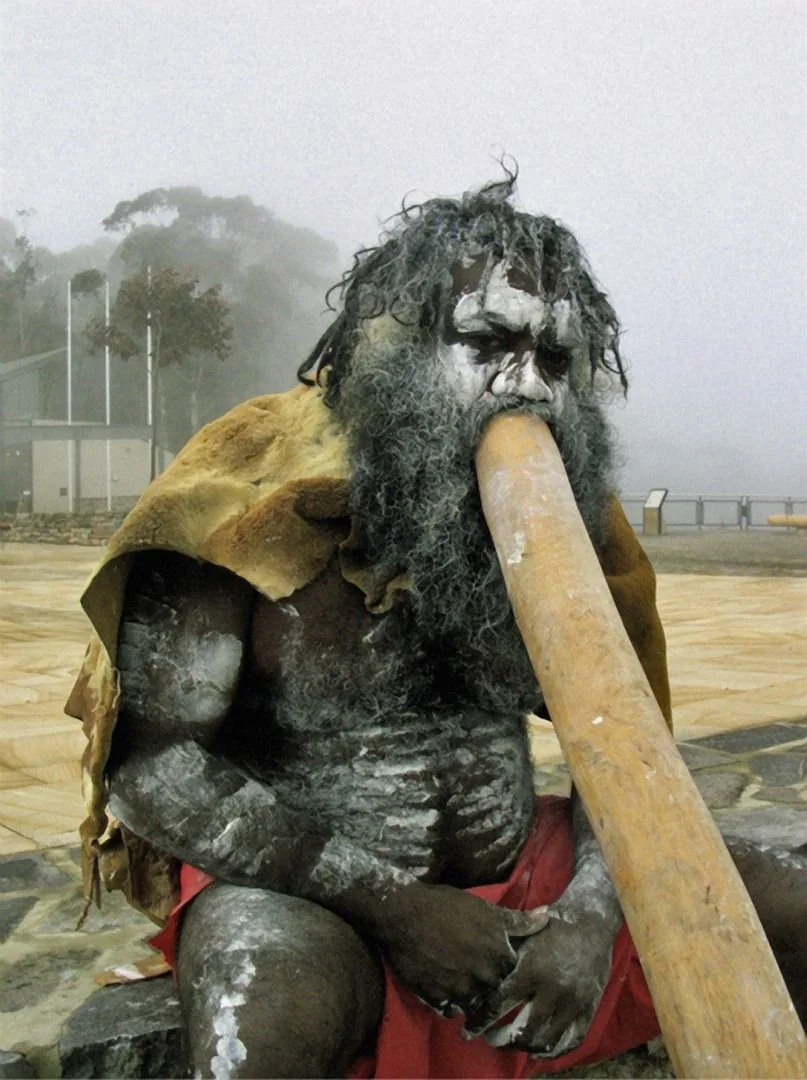 Didgeridoo player — Australia