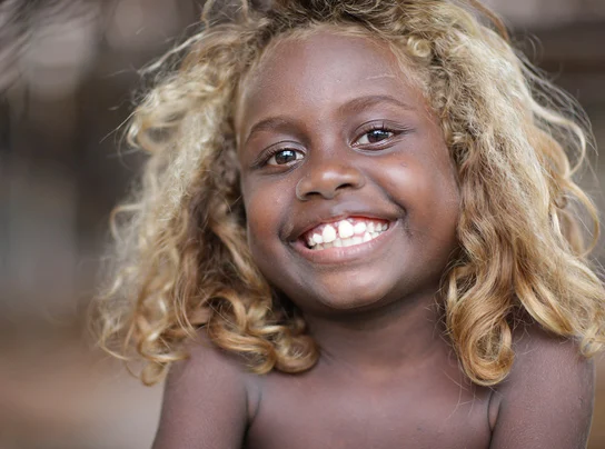 Melanesian child — Solomon Islands